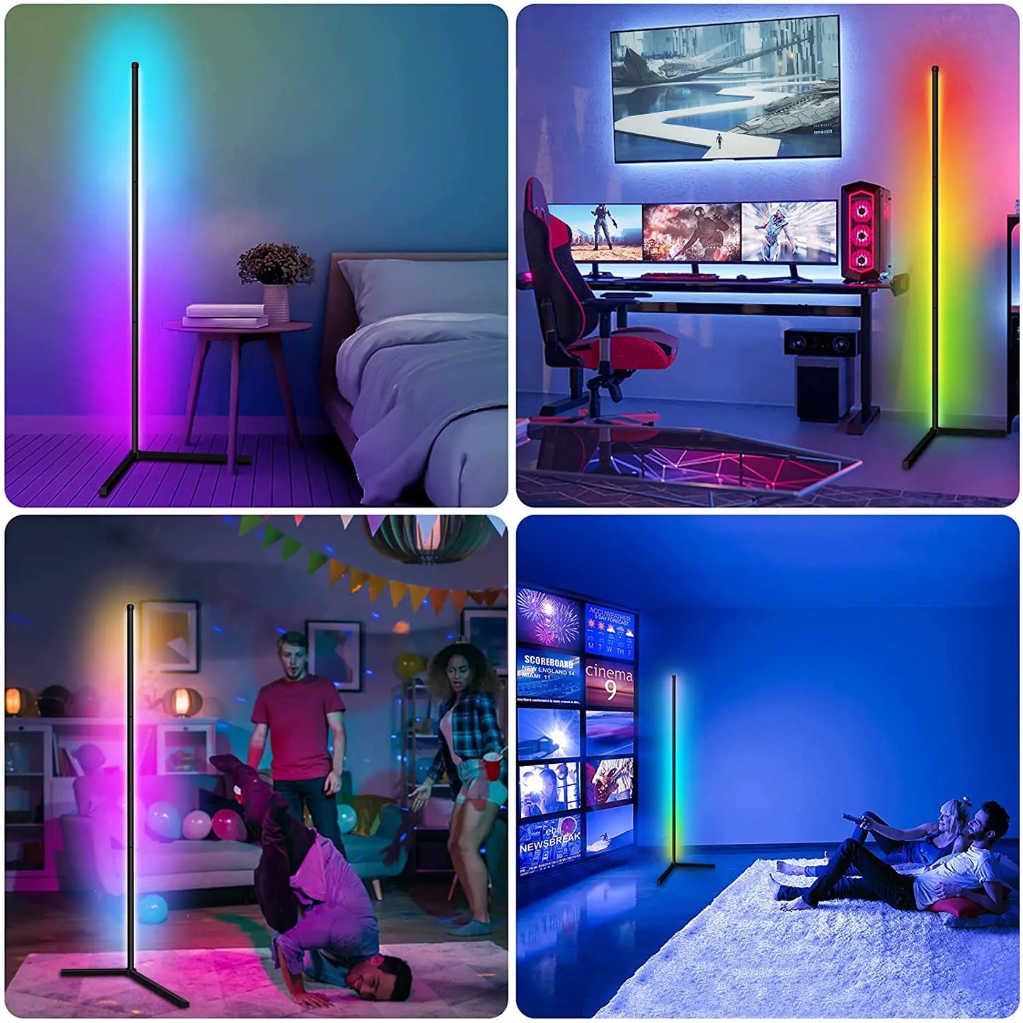 RGB Dimmable Floor Lamp